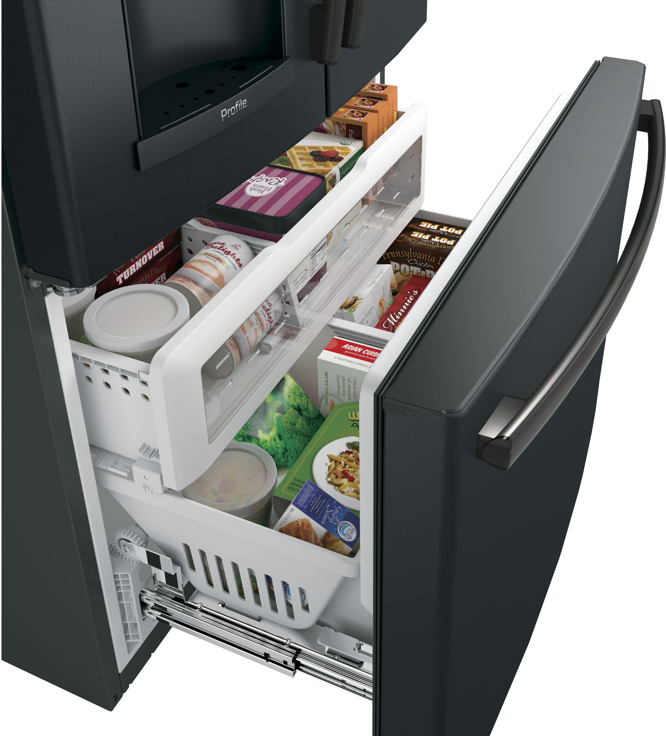 GE PYE22PELDS Black Slate