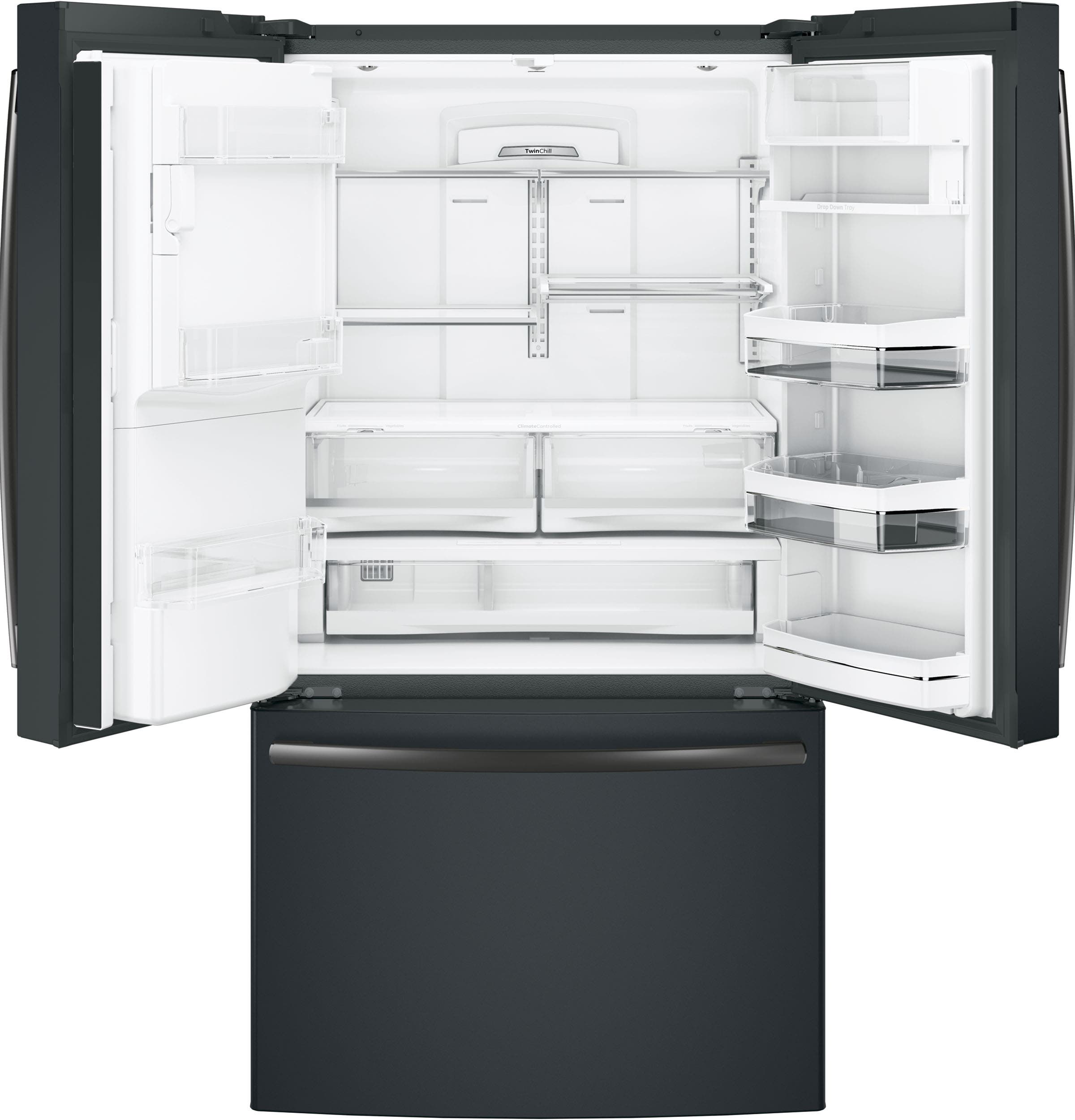 GE PYE22PELDS Black Slate