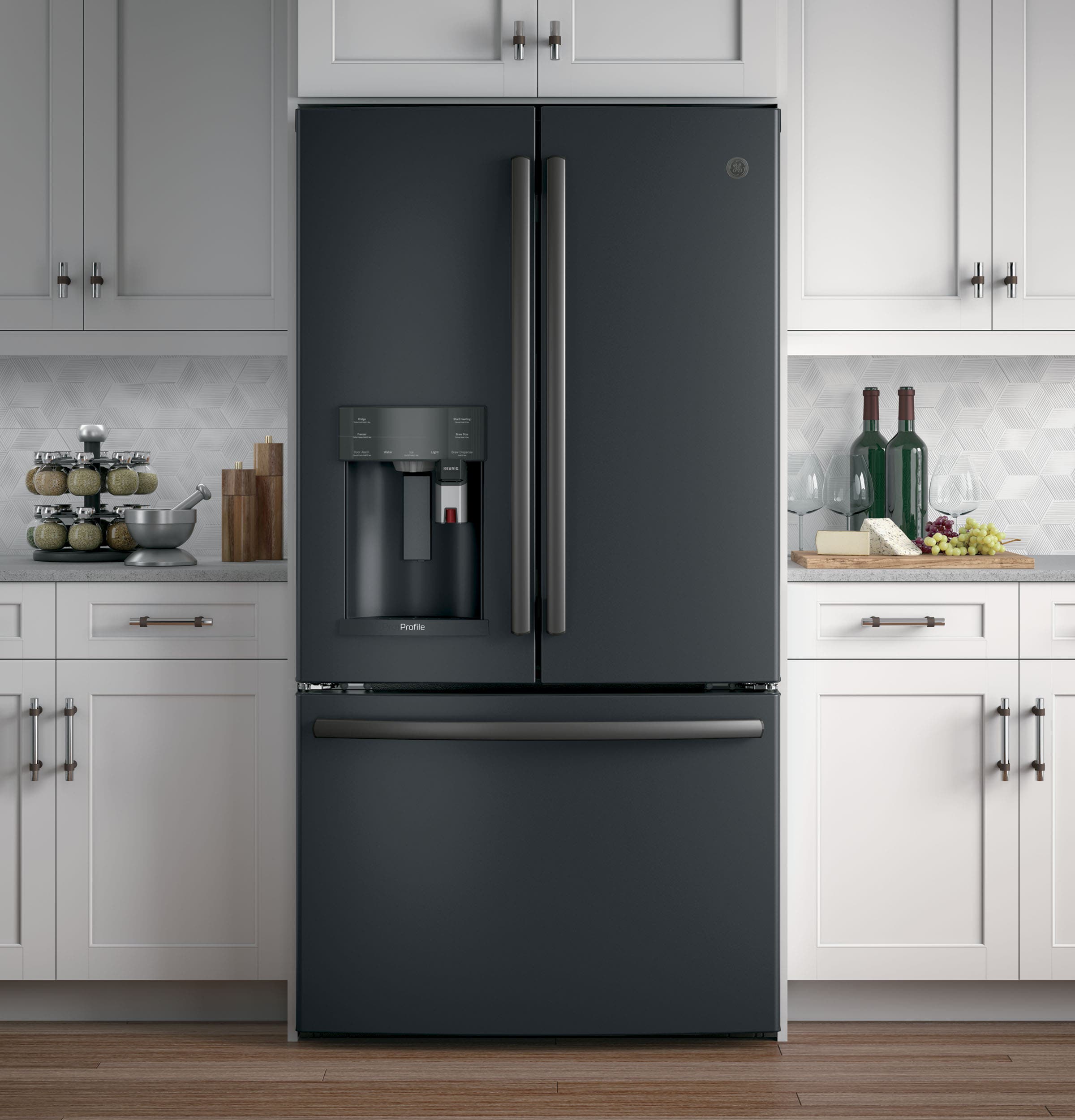 GE PYE22PELDS Black Slate