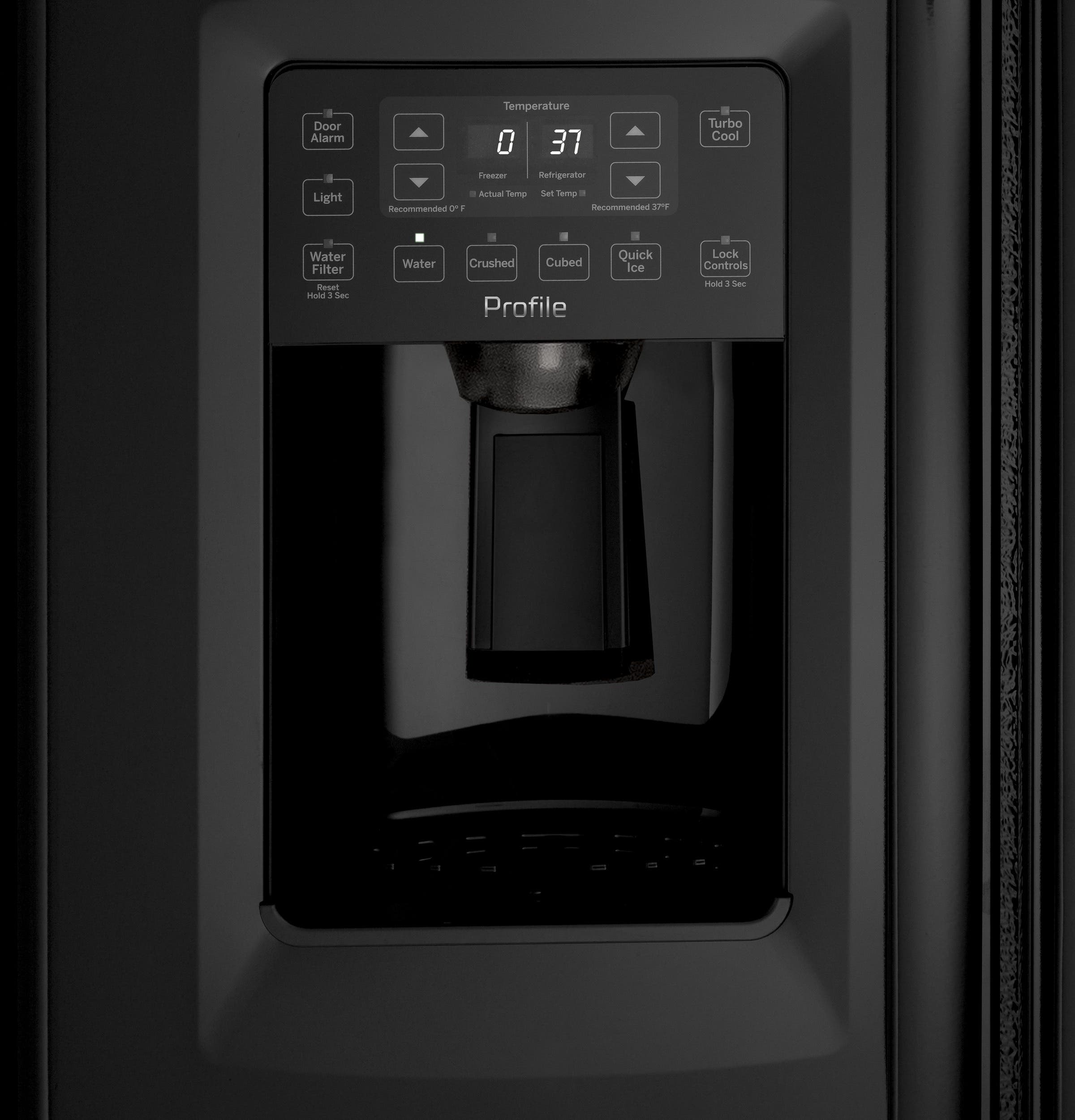 GE PZS23KGEBB Black