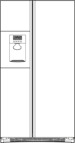 GE PZS23KPEWV Panel Required - White