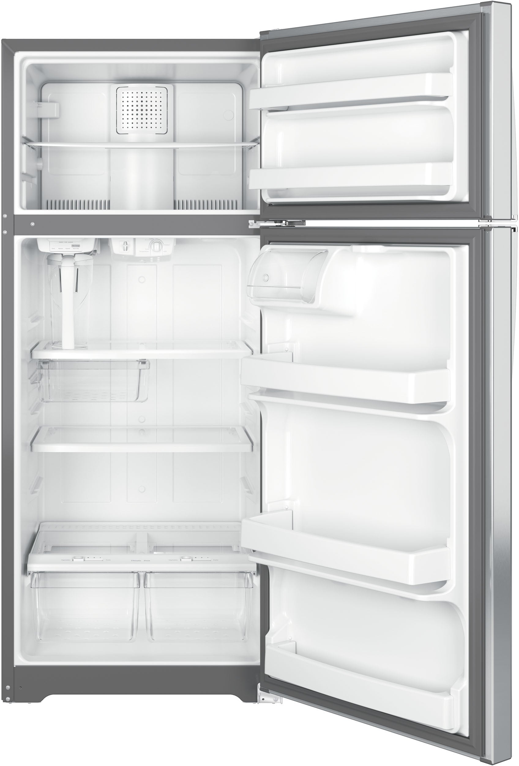 GE GAS18PSJSS Top Freezer Refrigerator - Thumbnail 5