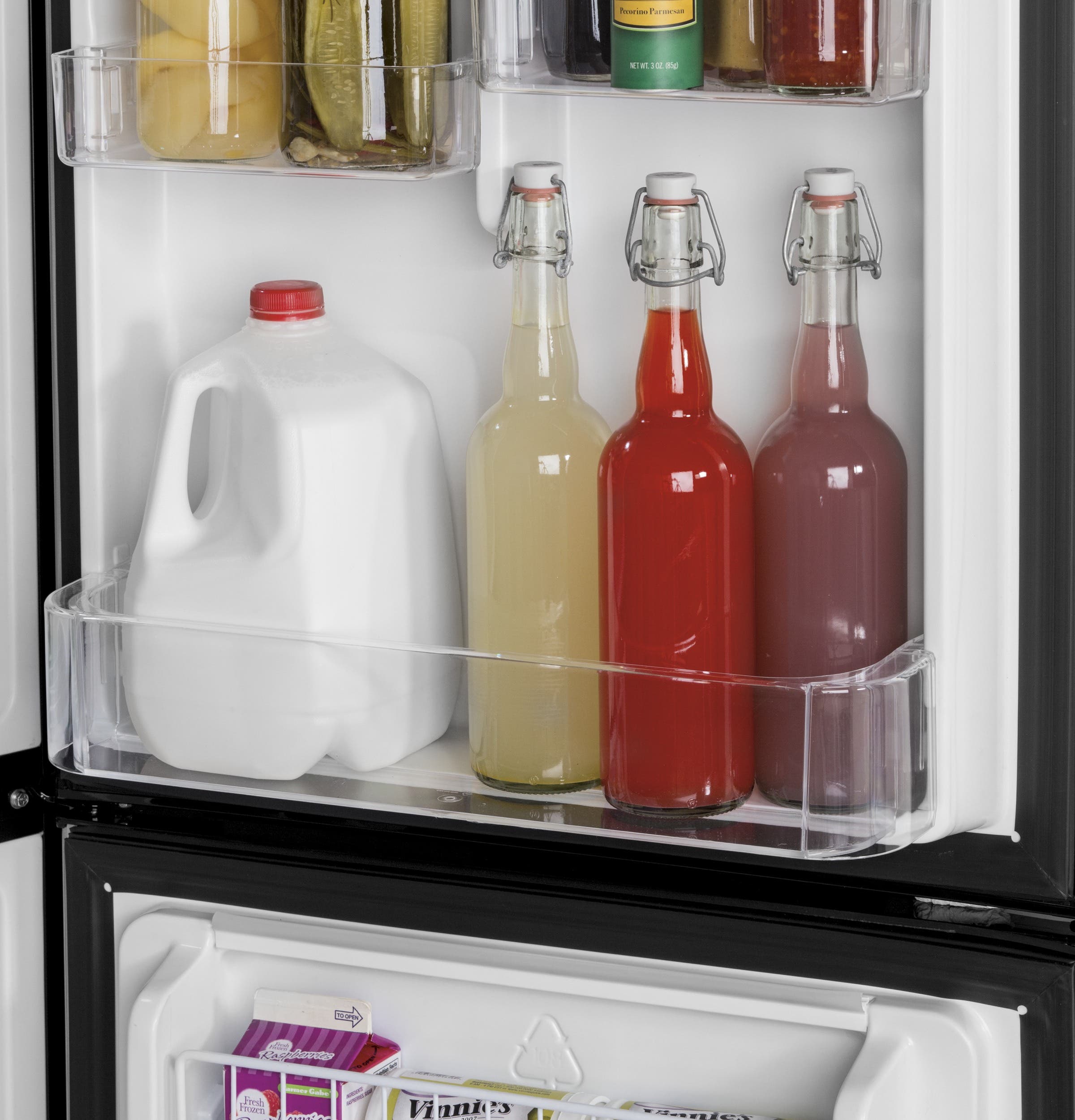 GE GBE10ESJSB 24 Inch Bottom-Freezer Refrigerator