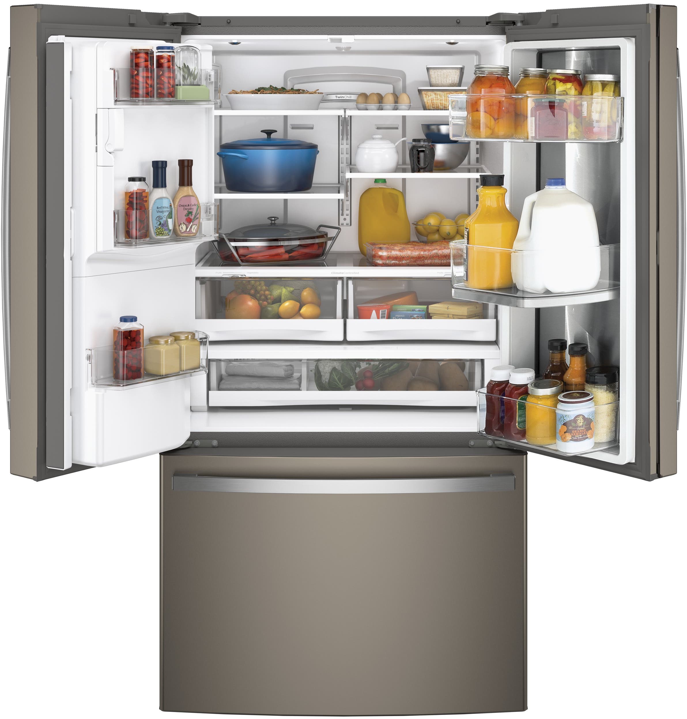 GE GFD28GMLES Fingerprint Resistant, Slate