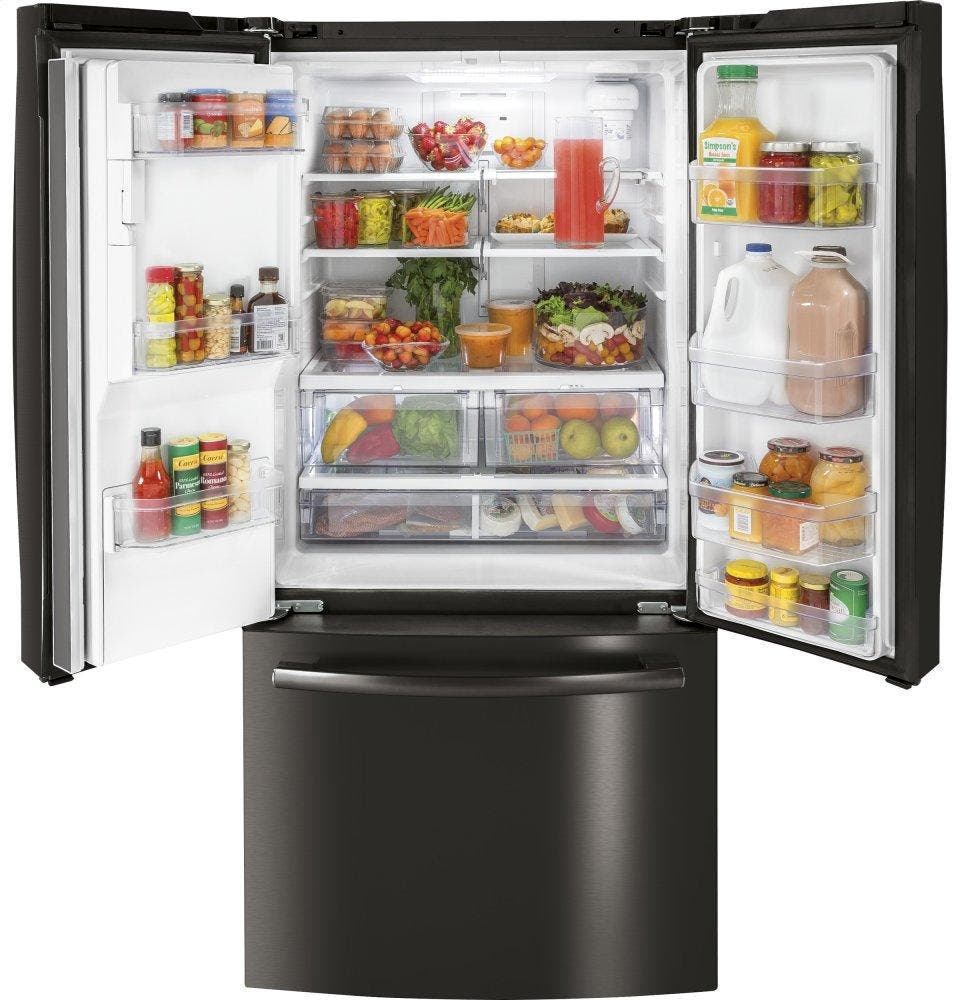 GE GFE24JBLTS Black Stainless Steel