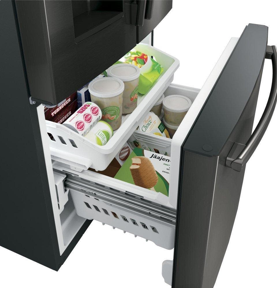 GE GFE24JBLTS Black Stainless Steel