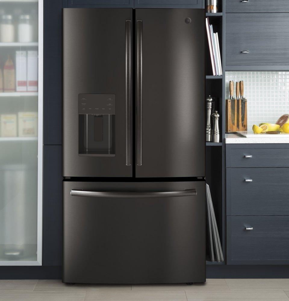 GE GFE26JBMTS Black Stainless Steel