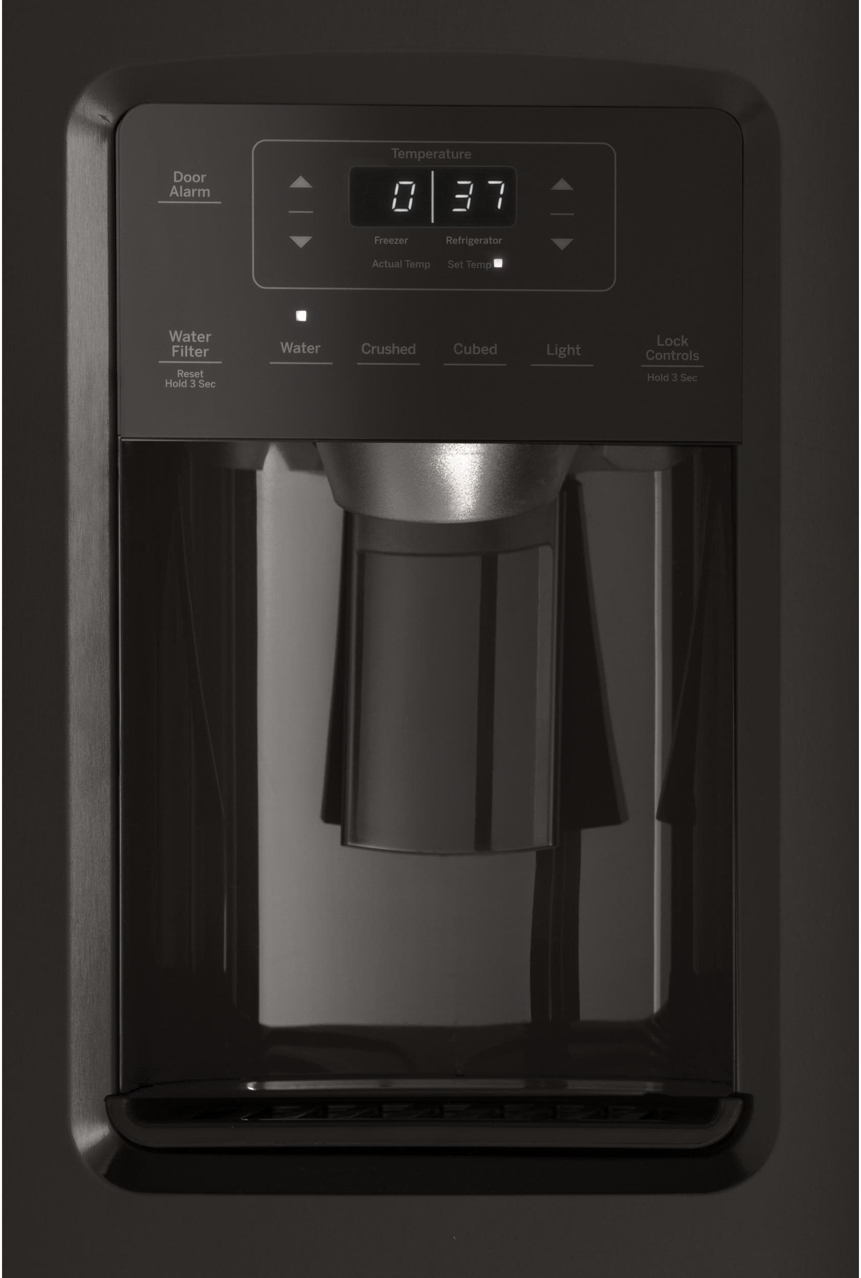 GE GSS25IBNTS Black Stainless Steel