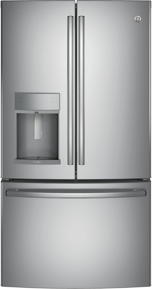 GE PFD28KSLSS 27.7 Cu. Ft. French-Door Refrigerator with Door In...