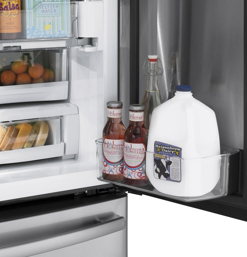 GE PFD28KSLSS 27.7 Cu. Ft. French-Door Refrigerator with Door In...