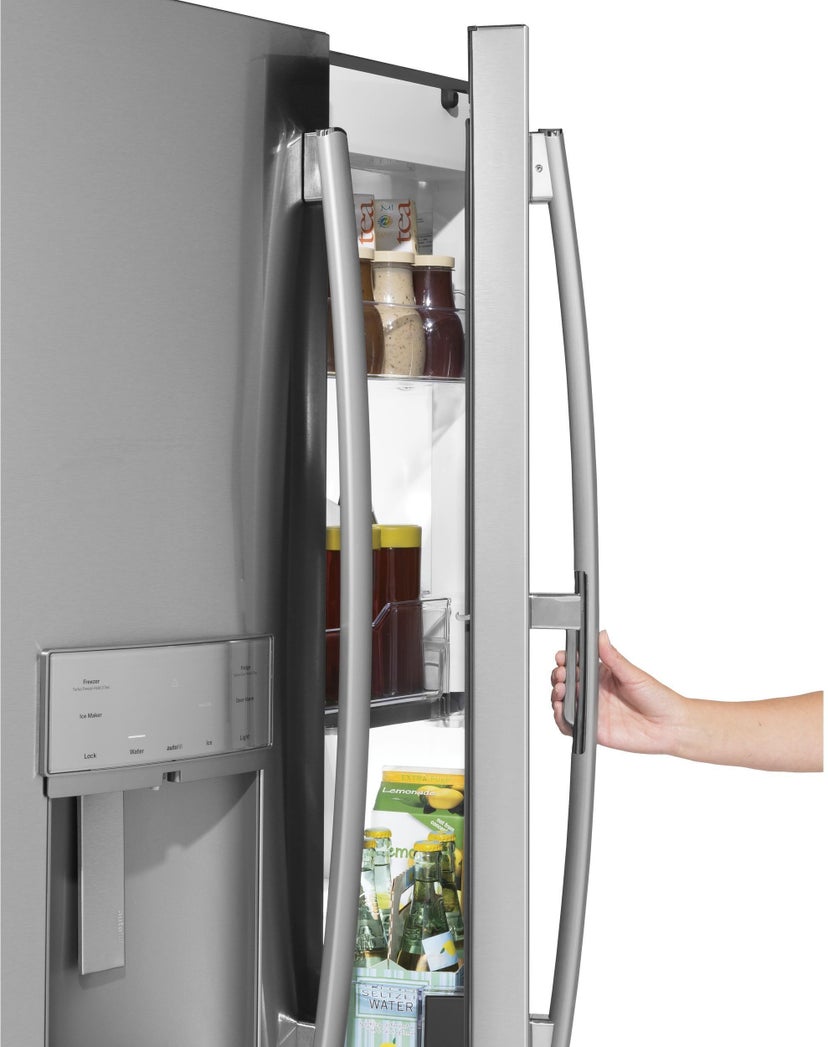 GE PFD28KSLSS 27.7 Cu. Ft. French-Door Refrigerator with Door In...