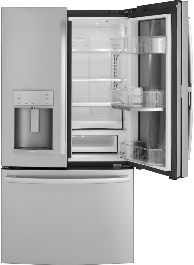 GE PFD28KSLSS 27.7 Cu. Ft. French-Door Refrigerator with Door In...