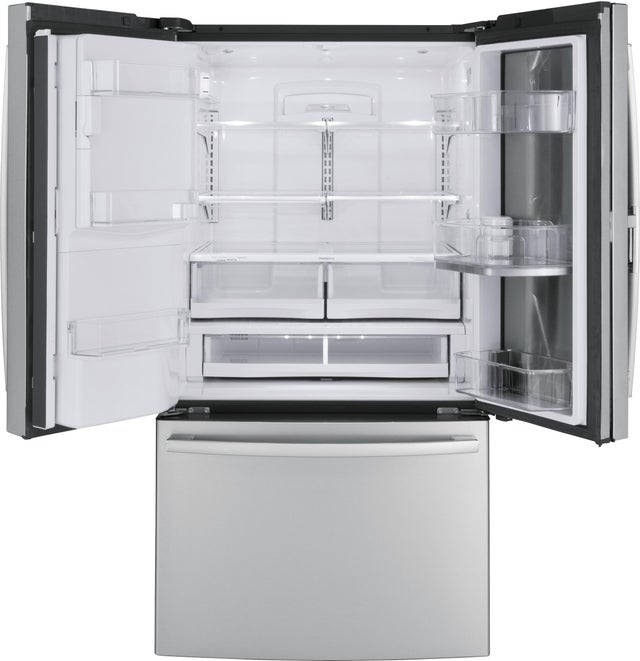 GE PFD28KSLSS 27.7 Cu. Ft. French-Door Refrigerator with Door In...