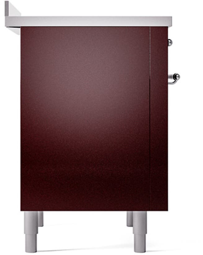 Ilve UNI366QNMPBUC Burgundy With Chrome Knobs