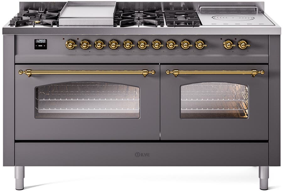 Ilve UP60FSNMPMGG Matte Brass