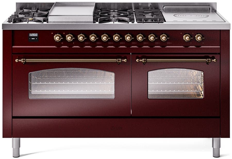 Ilve UP60FSNMPBUB Burgundy Burnt
