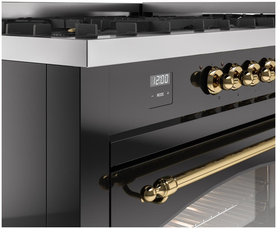 Ilve UP60FNMPBKG Black Brass