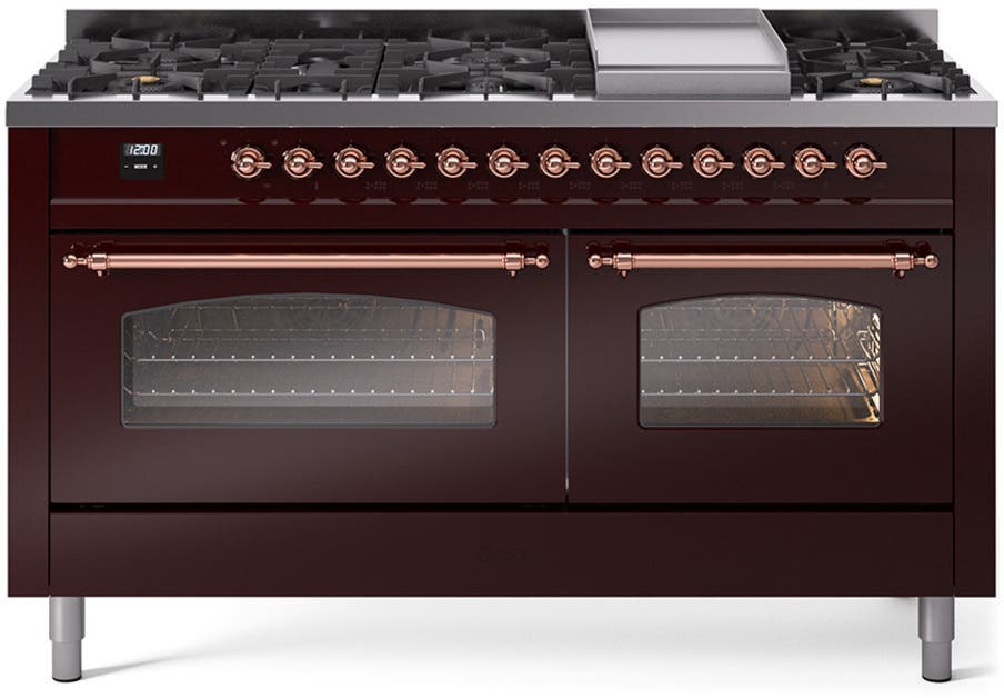 Ilve UP60FNMPBUP Burgundy Copper