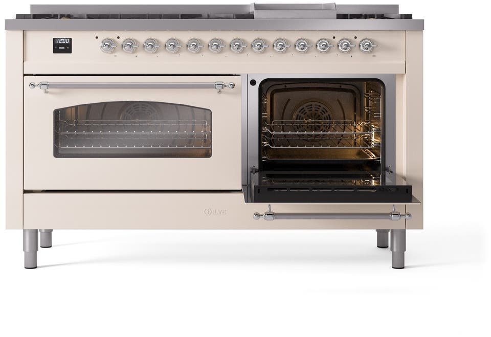 Ilve UP60FNMPAWC Antique White Chrome