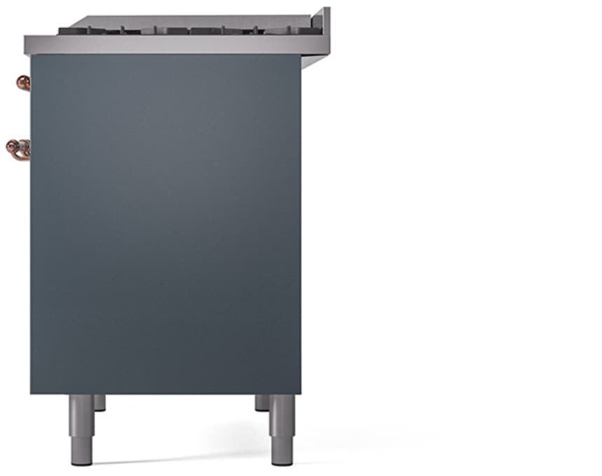 Ilve UPD40FQNMPBGPLP Blue Grey With Copper Trim, Lp