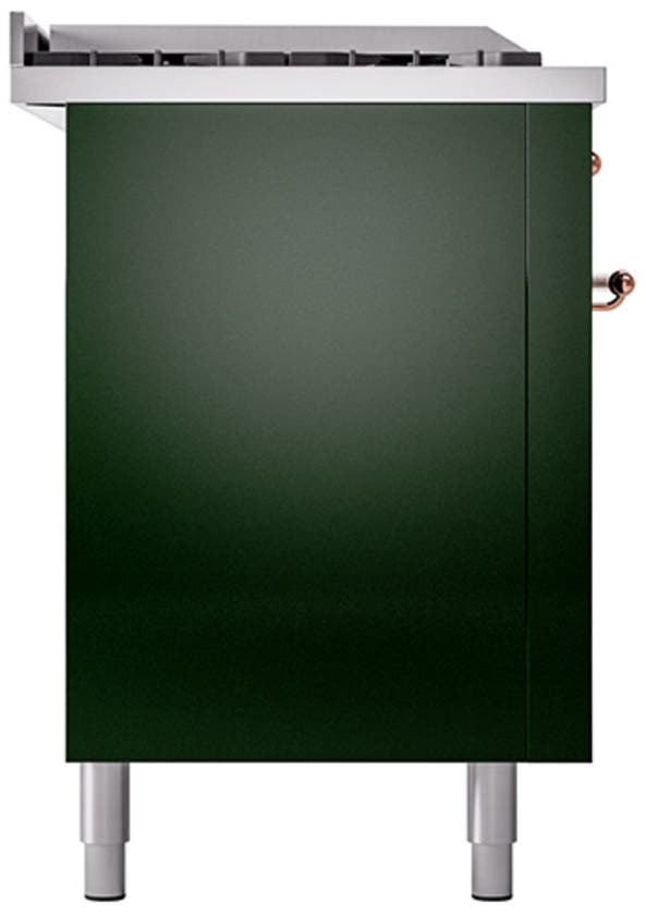 Ilve UP60FSQNMPEGP Emerald Green With Copper Trim