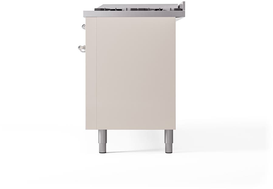 Ilve UP60FQNMPAWC Antique White With Chrome Trim