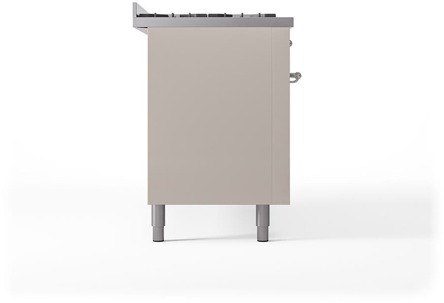 Ilve UP60FQNMPAWCLP Antique White With Chrome Trim, Lp