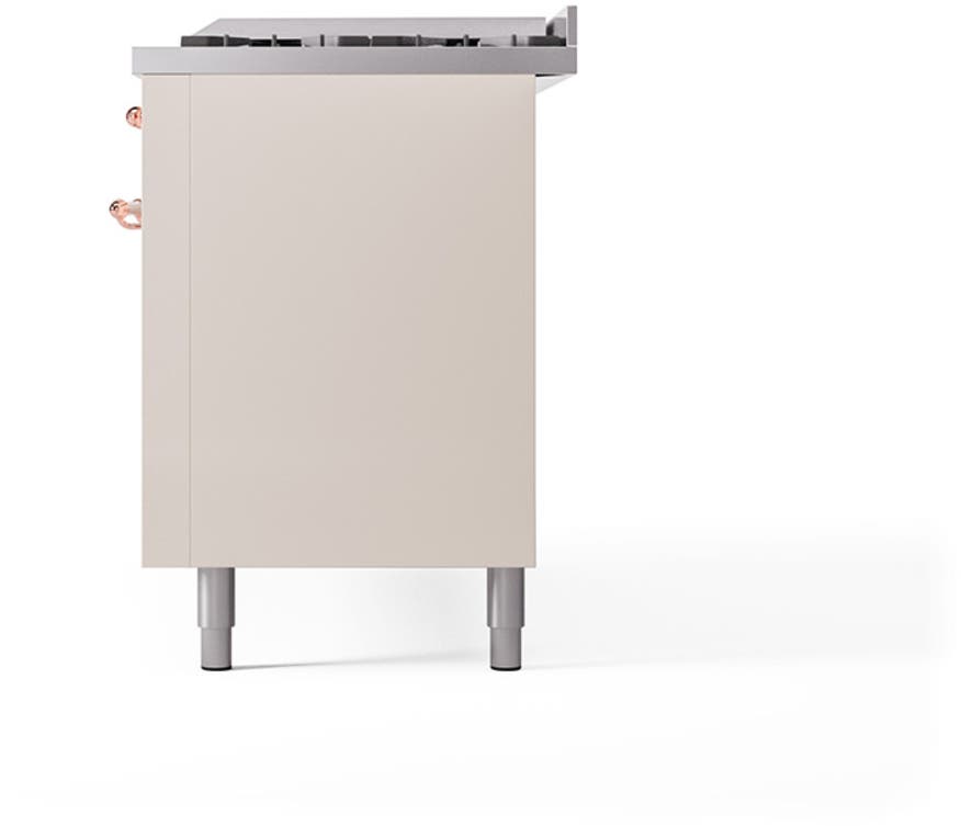 Ilve UP60FQNMPAWP Antique White With Copper Trim