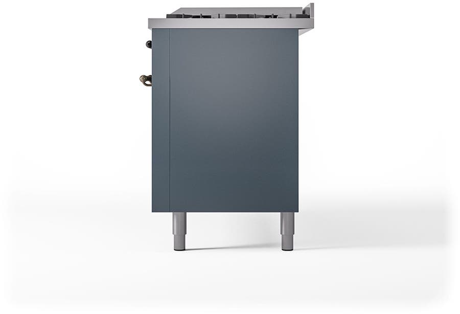 Ilve UP60FQNMPBGBLP Blue Grey With Bronze Trim, Lp