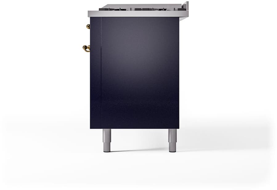 Ilve UP60FQNMPMBGLP Midnight Blue With Brass Trim, Lp