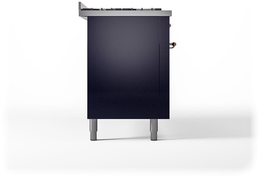 Ilve UP60FQNMPMBPLP Midnight Blue With Copper Trim, Lp