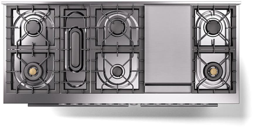 Ilve UP60FQMPBK Glossy Black With Satin Trim