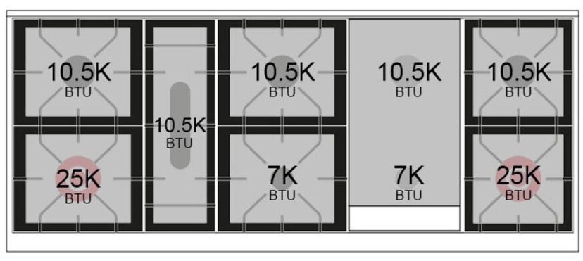 Ilve UP60FQMPBK Professional Plus 60 Inch Dual Fuel Range with 9 S...