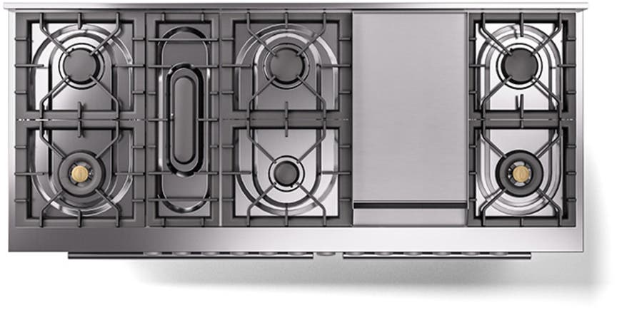 Ilve UP60FQMPSSLP Stainless Steel With Satin Trim, Lp