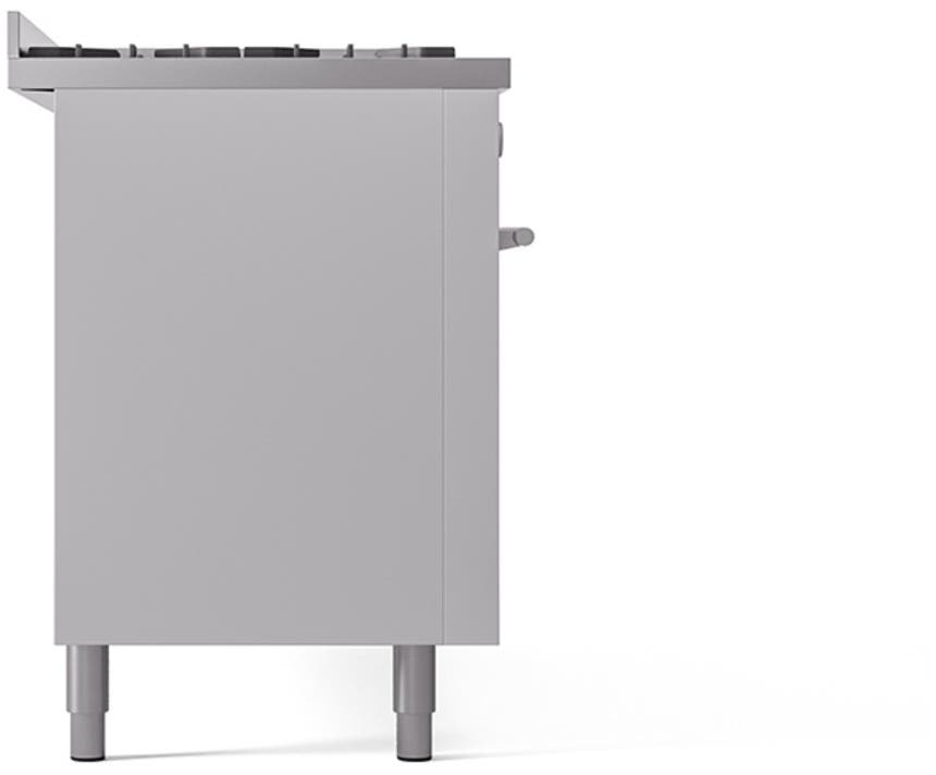 Ilve UP60FQMPWH White With Satin Trim