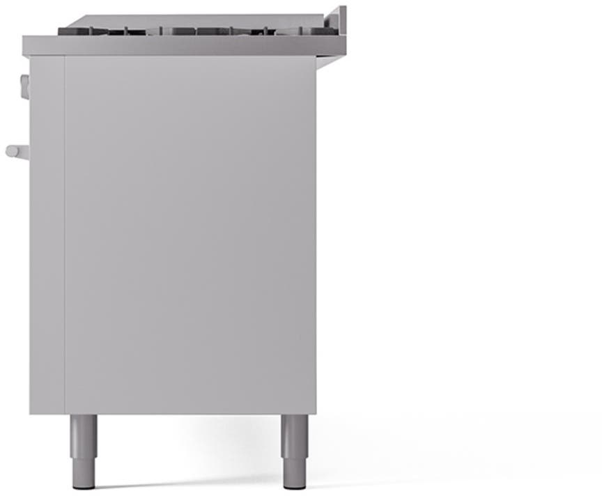 Ilve UP60FQMPWH White With Satin Trim