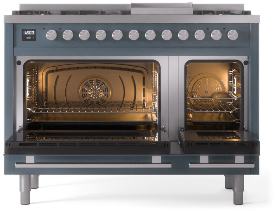 Ilve UP48FWMPBGLP Blue Grey With Satin Trim, Lp
