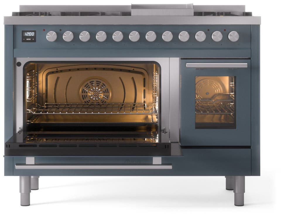 Ilve UP48FWMPBGLP Blue Grey With Satin Trim, Lp