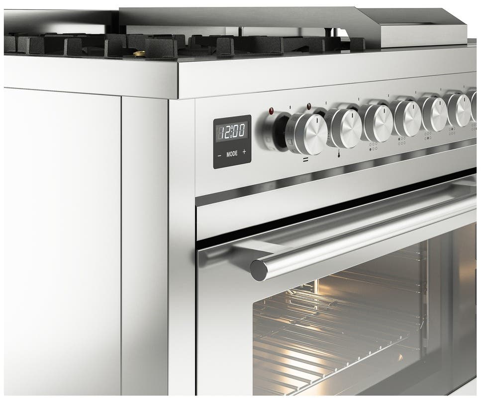Ilve UP48FSWMPSSLP Stainless Steel With Satin Trim, Lp