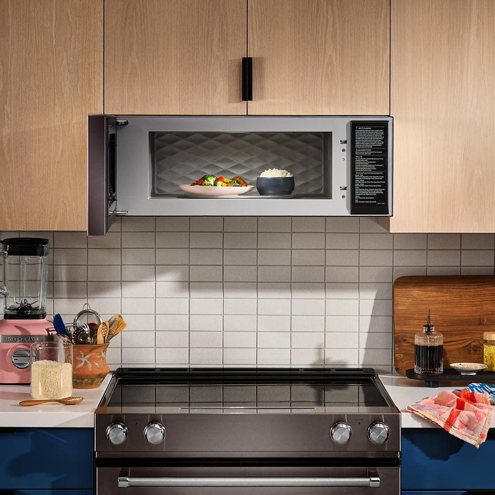 KitchenAid KMML550RBS Black Stainless Steel with PrintShield Finish