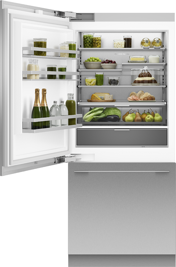 Fisher Paykel RS3684WLUVE1 36 Inch  Bottom Mount Refrigerator Freezer, VTB, S...