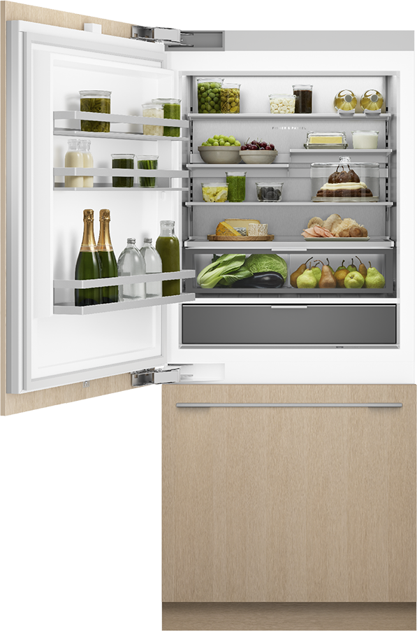 Fisher Paykel RS3684WLUVE1 36 Inch  Bottom Mount Refrigerator Freezer, VTB, S...