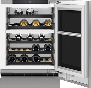 Fisher Paykel RS2435V2RT1 Integrated Series 24 Inch Built-In Dual Zone Wine ...