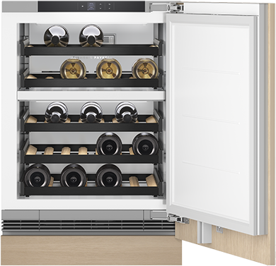 Fisher Paykel RS2435V2R1 Integrated Series 24 Inch Built-In Dual Zone Wine ...