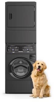 Speed Queen SF7007BE 27 Inch Electric Laundry Center with 3.5 cu. ft. W...