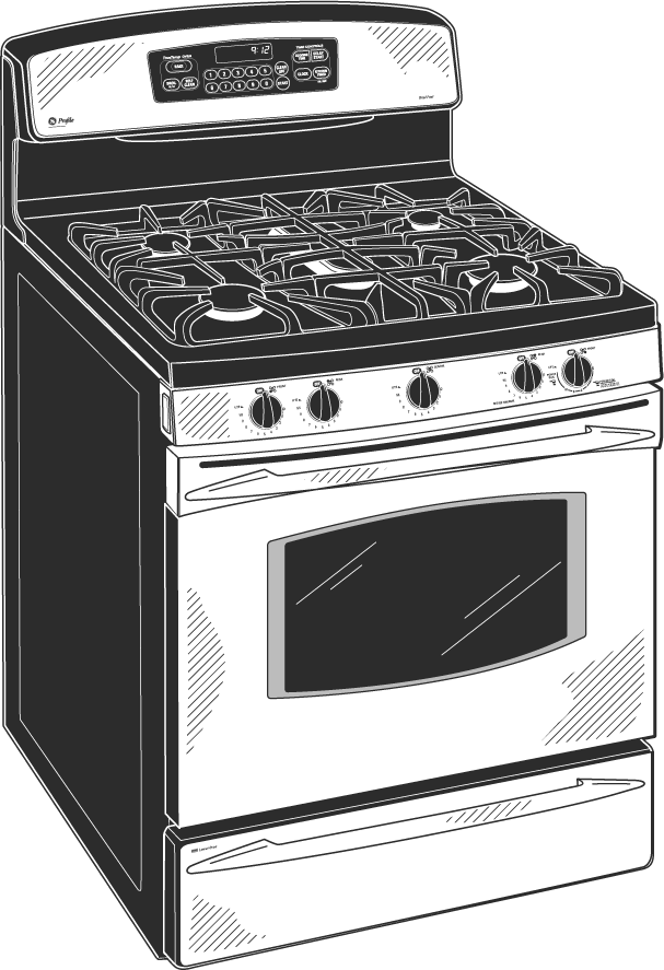 GE J2B912SEKSS Stainless Steel