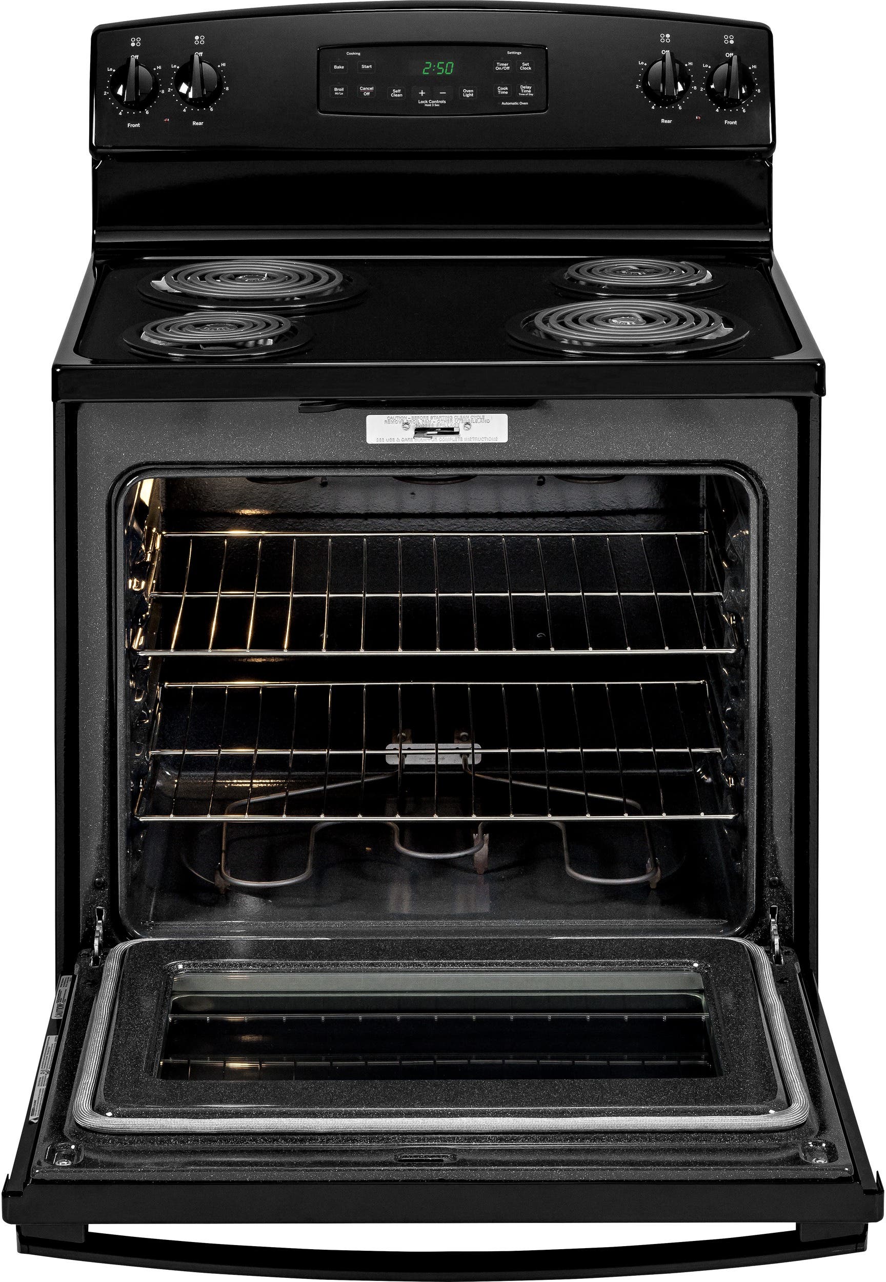 GE JB250DFBB Black