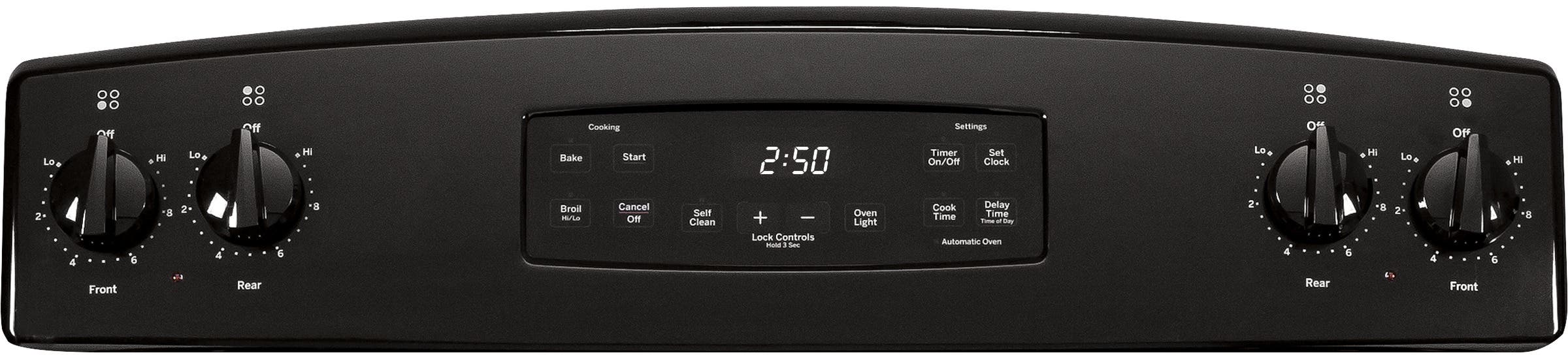 GE JB250DFBB Black