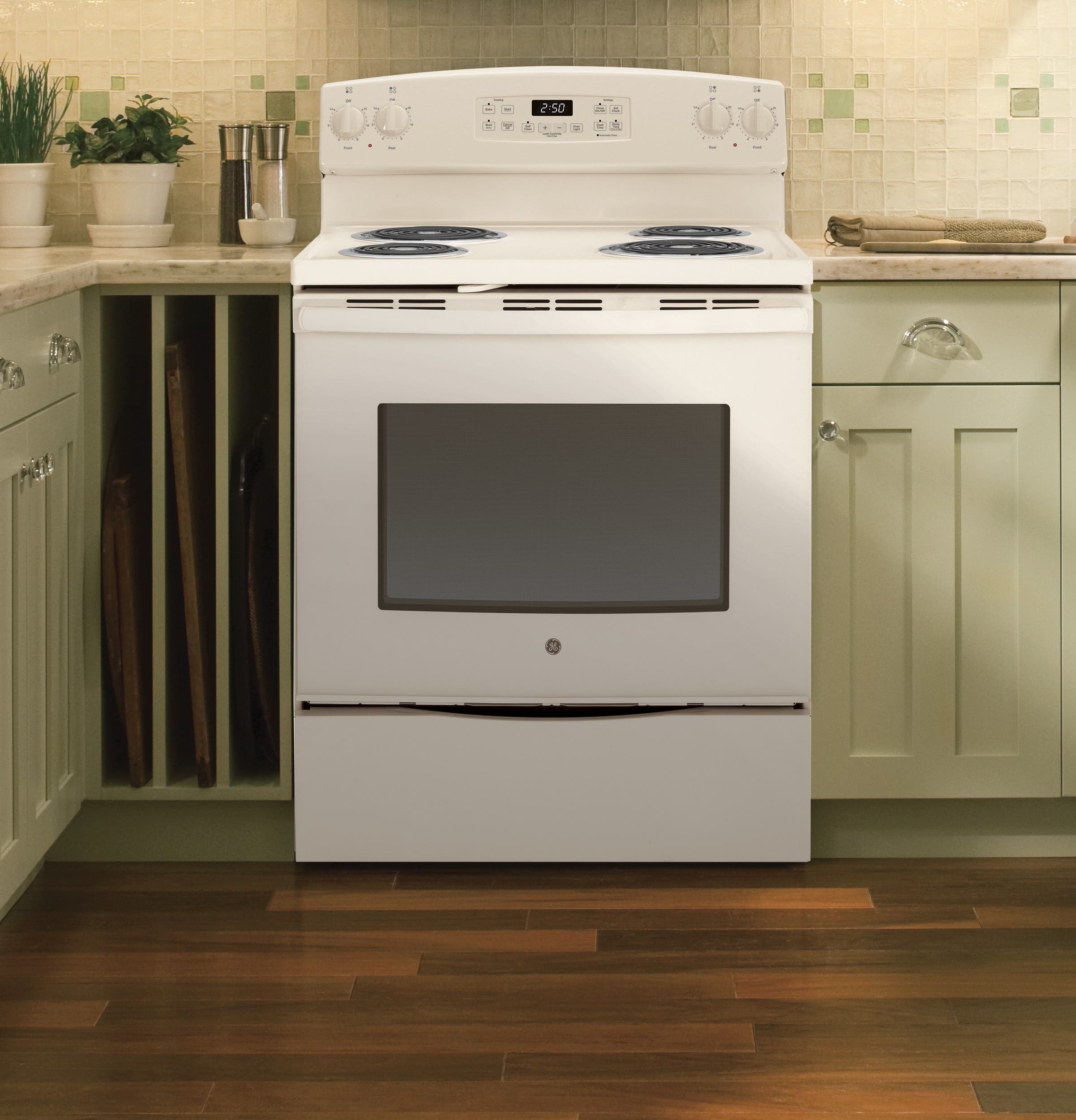 GE JB250DFCC Bisque