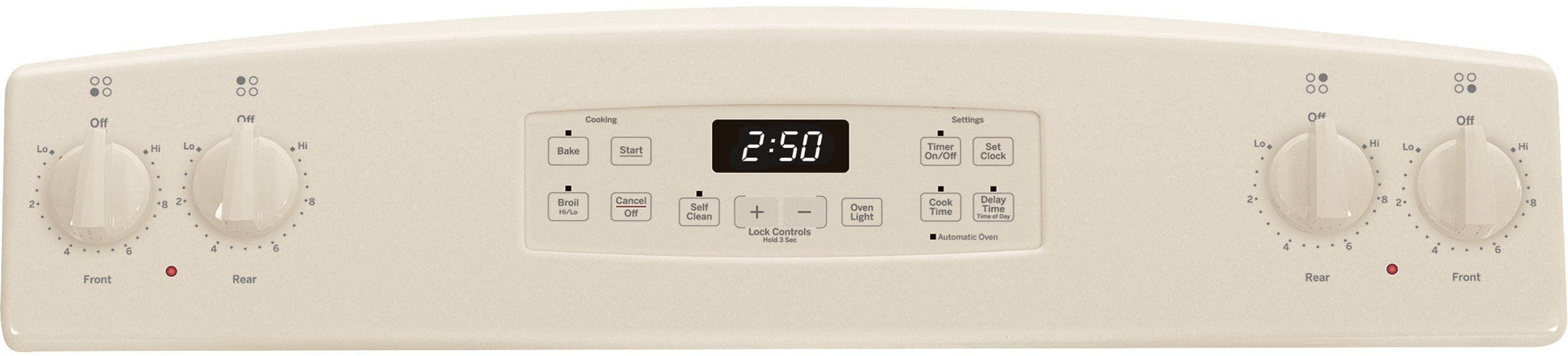 GE JB250DFCC Bisque